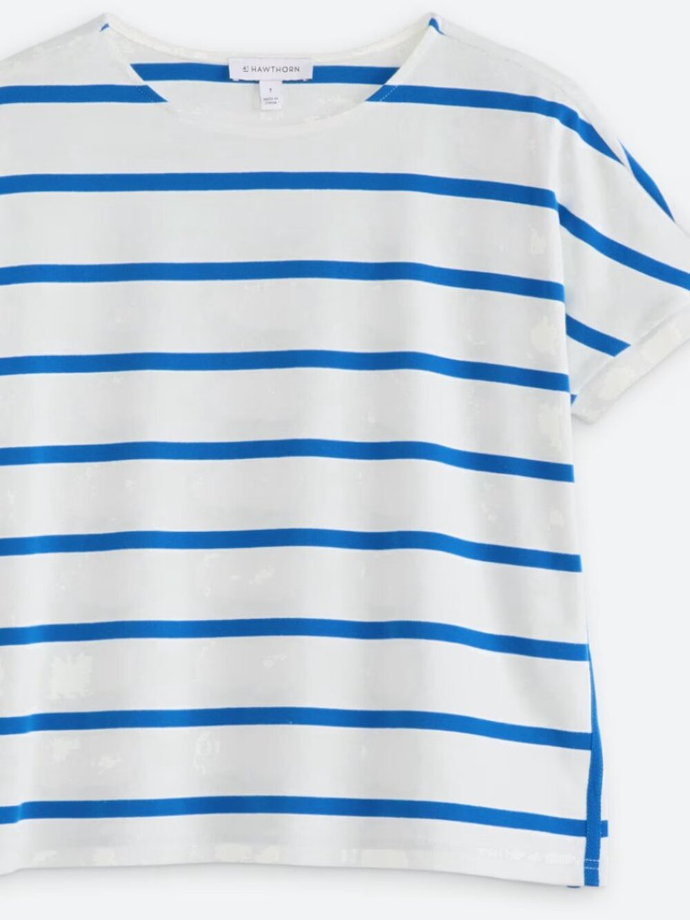 Boatneck Structured Tee - 41 Hawthorn